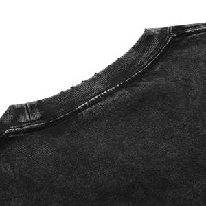 Custom Logo Plain <b>Men</b> Vintage Blank Acid Wash T <b>Shirt</b> Color Breathable High Street Custom logo Acid Wash T <b>Shirt</b> for <b>Men</b> - Product Image 6