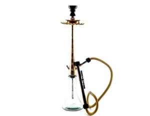 New Style Creative Design Luxury Custom Lacquer Finish Solid Brass Farida Hookah Shisha <b>Set</b> 85 cm Tall Hookahs for Party Bar - Product Image 4