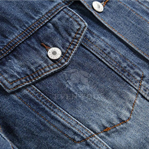 Vestes en jean pour hommes de qualité supérieure fabriquées au Pakistan, design personnalisé, vente en gros de vestes en jean pour hommes - Product Image 4