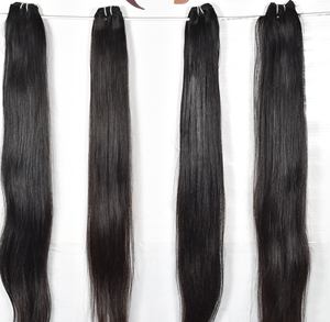 Paquets de cheveux vierges bruts non traités Vendeur prix de gros Extensions de cheveux humains indiens Cheveux vierges bruts à cuticule alignée - Product Image 1