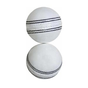 KC ENTERPRISES-Balle de cricket 2 pièces en cuir blanc léger pour tous les formats - Product Image 1