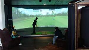 Hanaro Vision Plus 3S 3D Full HD (Mô Phỏng Chơi Gôn Màn Hình) Dụng Cụ Máy Thể Thao Bền Lâu Cho Mọi Người - Product Image 4