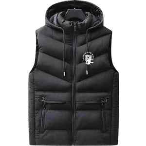 Chaqueta Acolchada de Invierno para Mujer, Reversible, Impermeable, Ecológica, de Color Sólido, para Exteriores, con Cuello y Capucha Desmontables, OEM - Product Image 1