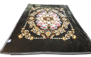 Customizable High Quality Logo Plush Sherpa Lining Soft Double Layer 100% Polyester Winter <b>Fleece</b> Throw Blanket for Bedding - Product Image 2