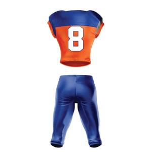 Ensemble d'uniforme de Football, combinaison de sport pour hommes, uniforme de Football américain respirant par Sublimation, OEM - Product Image 5
