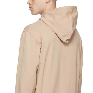 Sudadera con capucha en relieve de primera calidad, sudaderas de mezcla de algodón pesado de fábrica OEM con logotipos elevados, pedidos personalizados Bienvenidos - Product Image 4