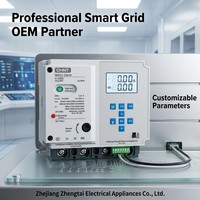 Disjoncteur automatique Chint NM2LC intelligent, réglable, protection contre les surtensions/sous-tensions, thermique-magnétique, 690V, 485, 50kA, photovoltaïque
