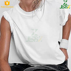 เสื้อยืดแขนสั้นโอเวอร์ไซส์ทรงหลวมพิมพ์ลายวินเทจซักกรดลำลองฤดูร้อน - Product Image 2