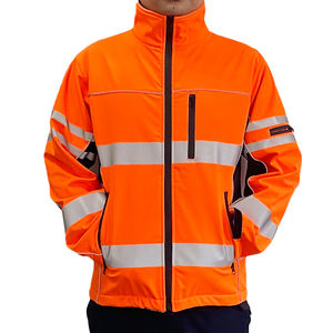 Múltiples tamaños personalizables Oem Hi Vis ropa de trabajo de invierno de alta visibilidad reflectante Softshell chaqueta de seguridad de invierno - Product Image 2
