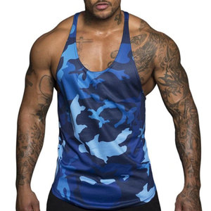 Nouveau débardeur d'entraînement d'été personnalisé pour homme, prix abordable, respirant, séchage rapide, haute qualité, 100% coton, col rond, 220g - Product Image 4