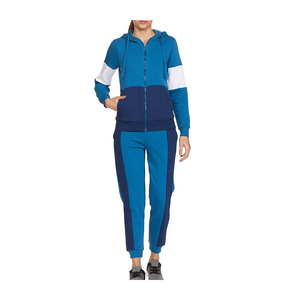 65% algodón 35% poliéster invierno suelto ajuste cremallera superior chaqueta para exterior Casual Deporte Mujer chándal - Product Image 2