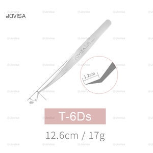   Pinces à épiler pour extensions de cils |   T-6Ds |   Pinces à volume artisanales |   Fabriqué au Japon - Product Image 2