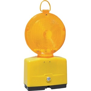 Luz Giratoria Nitra con Cabezal Giratorio, Luz de Advertencia LED Amarilla Nissen para Obras de Construcción - Product Image 1