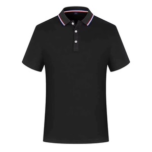 100% tejido de algodón de punto hecho POLO para hombre Golf camisetas logotipo personalizado bordado manga corta TENIS Y Polo desgaste camiseta hombres - Product Image 3