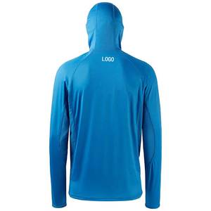 Custom Anti Uv protezione sole sublimazione manica lunga pesce camicie con cerniera da pesca camicia da pesca rapida asciugatura - Product Image 2