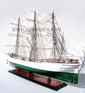 Gia Nhien Fabricant Approuve la Conception Personnalisée de Haute Qualité Modèle de Grand Bateau JOUTSEN Décoration en Bois pour la Maison Basse quantité minimale de commande - Product Image 6