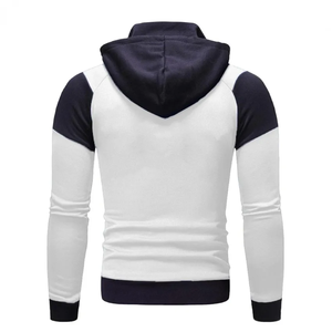 Conjunto de chándal con capucha y cremallera para hombre, ropa deportiva para gimnasio, traje de entrenamiento para correr, traje de Fitness informal - Product Image 5
