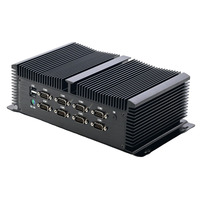 PC industriel intégré 12th Gen i7 1255U I5 1235U DDR5 3 LAN M.2 NVME SIM WiFi 4G Win 10 Linux X86 Carte mère Ordinateur industriel