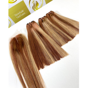 Extensions de cheveux humains vierges, alignées sur les cuticules, non traitées, vietnamiennes, 10 pouces, produits tendance, best-sellers, couleur tendance, cheveux vierges - Product Image 5