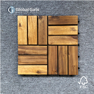 Viet Wood Vietnam - Baldosas de Madera Dura de Acacia para Terraza Exterior, Antideslizantes, Ecológicas, Encajables, Resistentes al Agua - Product Image 3