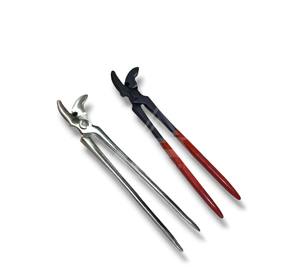 Nuevo Herramienta de Herrador con Mordaza Curva Recubierta de Goma Negra para el Cuidado de Pezuñas de Caballos y Moldeado de Herraduras - Product Image 4