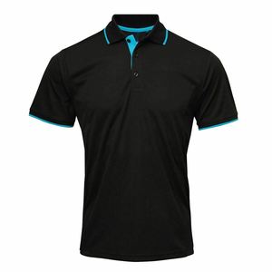 Sport de golf à séchage rapide de haute qualité pour polo Logo personnalisé tissu tissé école coton polyester respirant anti-odeur - Product Image 6