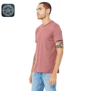 T-shirt d'été à manches courtes en coton pour hommes, grande taille, col rond - Product Image 5