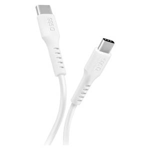 Cable de alimentación USB-C de 25 W, blanco, de 1 m, TECABLETCC10 W - Product Image 1