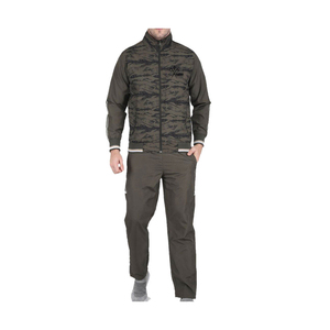 Survêtements avec logo personnalisé style unique survêtements à fermeture éclair survêtement unisexe en coton et polyester pour hommes vêtements d'entraînement et de jogging - Product Image 6