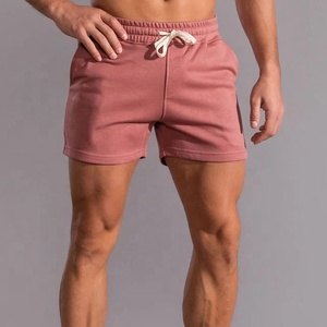 Shorts de gym avec logo personnalisé pour hommes, bermuda cargo d'été grande taille avec ensembles de shorts en maille taille moyenne à motif uni - Product Image 6