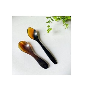 Cubiertos de cuerno de búfalo natural a precio de fábrica para cocina y hotel con forma y diseño personalizados con pulido natural - Product Image 5