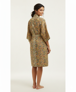 Bata de Lujo para Mujer con Capucha, 100% Algodón, Bata de Baño Suave de Longitud Completa, Mangas Largas de Cintura Media para Invierno, para Uso en Hoteles - Product Image 2