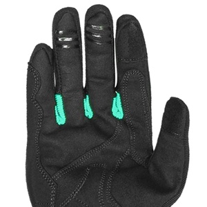 Gants de moto en cuir imperméables mi-doigts pour l'hiver et l'été, durables, confortables et protecteurs - Product Image 6