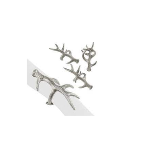 Soporte de anillo y servilletero de latón para boda, decoración del hogar, GEMA, cristal, Ágata - Product Image 5