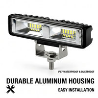 Ampoules LED TCYATO pour voitures, éclairage de travail LED 12V-24V universel pour voitures, éclairage de modification tout-terrain LED pour Lada et Dune Buggies