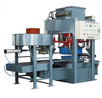 Machine automatique de fabrication de blocs de bordure en ciment contrôlée par PLC RO-500 avec moteur et production de briques, facile à utiliser