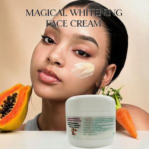 Crème Visage Éclaircissante à la Papaye, Carotte et Collagène – Nourrit, Répare l'Élasticité, Répare les Dommages UV – Revitalisant Cutané – Marque Privée - Product Image 1