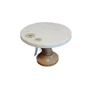 Marmo naturale <span class=keywords><strong>pasticceria</strong></span> Stand all'ingrosso fornitore più venduto <span class=keywords><strong>pietra</strong></span> di marmo casa cucina e tavolo decorativo di buona qualità - Product Image 6