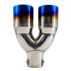 Terminale rotondo diametro 63mm a doppia inclinazione in acciaio inox - Product Image 5