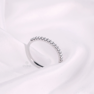 Pour GIA IGI certifié classique coupe or blanc Solitaire bague pour femmes complet VVS diamant naturel anniversaire fête Costume anneau - Product Image 6