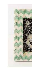 Vente en gros Cadre photo en bois incrusté d'os fait à la main Décoration moderne de la maison Oeuvre murale pliable en MDF au meilleur prix - Product Image 4