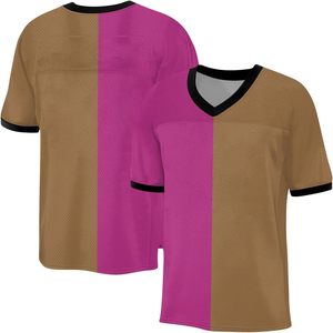 Camiseta de fútbol americano personalizada OEM impresión por sublimación secado rápido corto al por mayor para la escuela uso universitario tela de malla de poliéster - Product Image 5