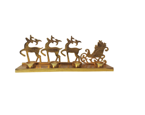 Elegant Christmas Tree Tealight Holder Set of Two for Festive Table And Home Decor At <b>Cheap</b> Price - Product Image 4