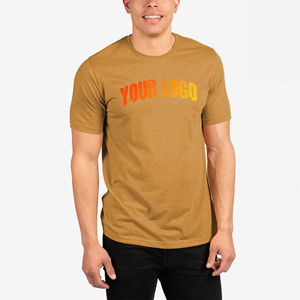 Camiseta de diseño único de peso pesado para hombres Logotipo en relieve 3D personalizado 100% algodón 240gsm Camisas impresas de ajuste holgado - Product Image 6