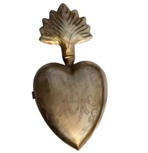 Decoración de Pared Moderna de Metal con Sagrado Corazón Colgante, Milagros, para Navidad, Regalo Católico, Artesanía Ecológica y Duradera - Product Image 2