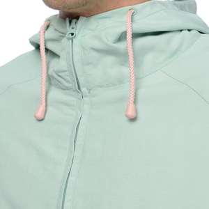 Chaqueta Cortavientos con Cuello Redondo, Unisex, Impermeable, Transpirable, de Secado Rápido, con Forro Antibacterial de Bambú y Logotipo Frontal - Product Image 4