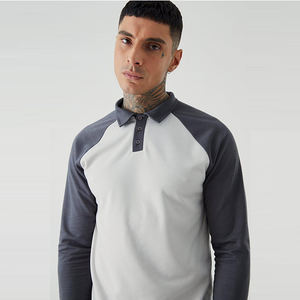 T-shirt formel homme tricoté léger et respirant à col roulé, 240g, haute qualité, tendance, vente en gros OEM pour l'été - Product Image 5