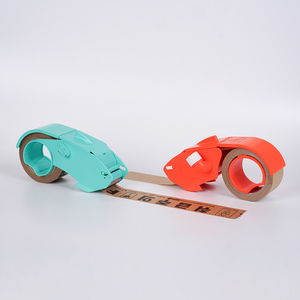 [JAWSSANGSA] Dispensador de Cinta Adhesiva de Papel Engomado Manual JAWCUT, Dispensador de Cinta Activada por Agua, Naranja - Product Image 2