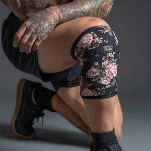 Rodillera de Neopreno Personalizable con Estampado para Levantamiento de Pesas y Potencia, Antideslizante, Transpirable y de Soporte - Product Image 1