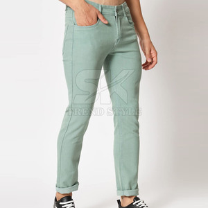 Pantalones Vaqueros para Hombre de Estilo Clásico para Uso Diario, Tela Cómoda, Ajuste Confortable, Ideal para Uso Regular en la Temporada de Verano - Product Image 4